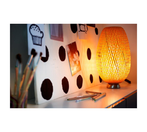 Lampa stołowa, bambus/wykonano ręcznie BÖJA 601.522.79