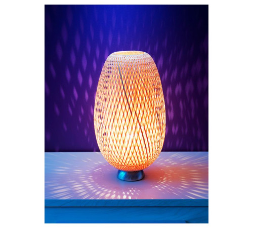Lampa stołowa, bambus/wykonano ręcznie BÖJA 601.522.79