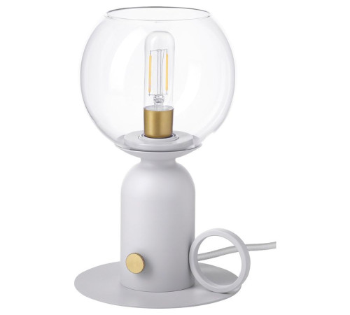 Lampa stołowa, można przyciemniać jasnoszary ÅSKMULLER 605.762.40
