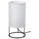 Lampa stołowa, biały/czarny STRANDAD 605.943.43