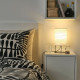 Lampa stołowa, biały/czarny STRANDAD 605.943.43