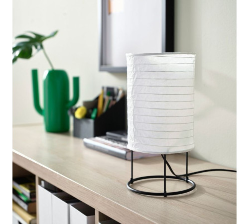 Lampa stołowa, biały/czarny STRANDAD 605.943.43