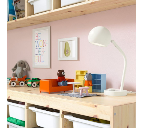 Lampka na biurko LED, można przyciemniać/biały KORVSNÖRE 805.858.37
