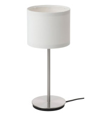 Lampa stołowa, biały/niklowano RINGSTA / SKAFTET 893.859.52