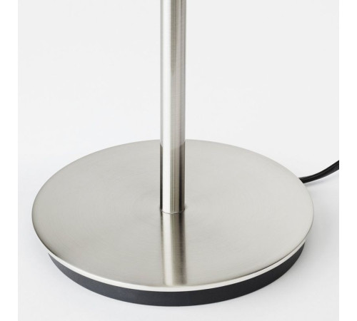 Lampa stołowa, biały/niklowano RINGSTA / SKAFTET 893.859.52