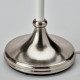 Lampa stołowa, niklowano/biały FLYGHÖJD 905.599.65