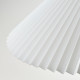 Lampa wisząca, plisowane biały KUDDLAVA / SKAFTET 096.039.87