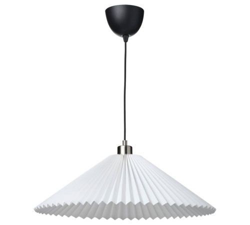 Lampa wisząca, plisowane biały KUDDLAVA / SKAFTET 096.039.87