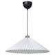 Lampa wisząca, plisowane biały KUDDLAVA / SKAFTET 096.039.87
