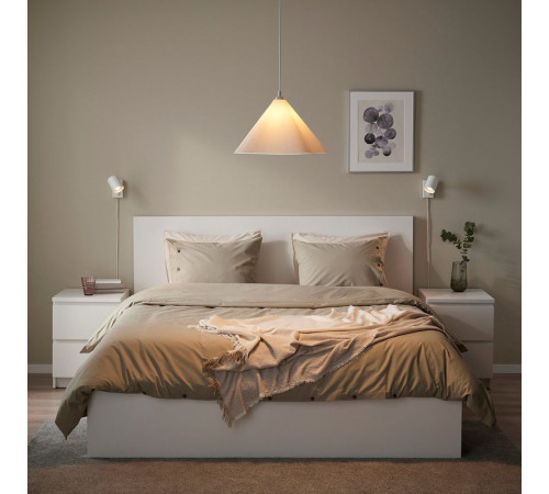 Lampa wisząca, biały/plastik ZEBRASÄV 105.224.81