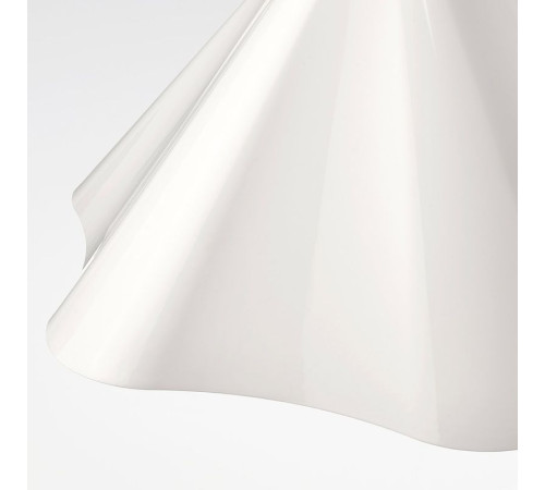 Lampa wisząca, biały/plastik ZEBRASÄV 105.224.81