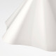 Lampa wisząca, biały/plastik ZEBRASÄV 105.224.81