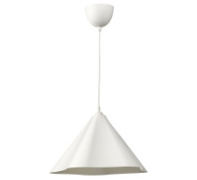 Lampa wisząca, biały/plastik ZEBRASÄV 105.224.81