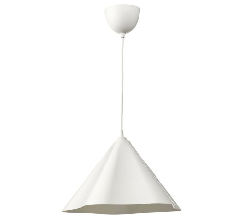 Lampa wisząca, biały/plastik ZEBRASÄV 105.224.81