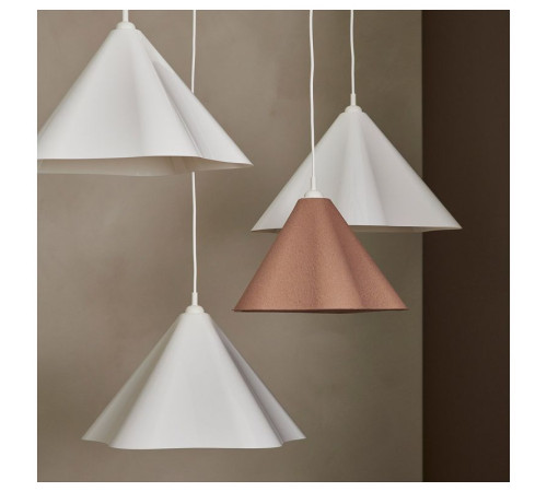 Lampa wisząca, biały/plastik ZEBRASÄV 105.224.81