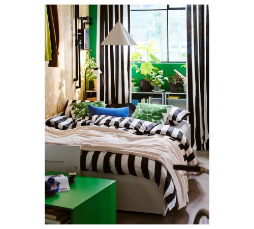 Lampa wisząca, biały/plastik ZEBRASÄV 105.224.81