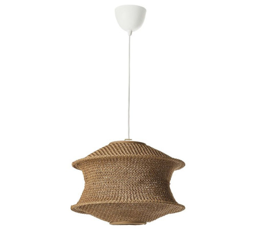 Lampa wisząca, beżowy/biały BLÅSTÅNG / HAVSDJUP 196.203.40