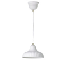 Lampa wisząca, kremowy/ceramika SKIVTOFS 205.967.06