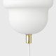 Lampa wisząca, kremowy/ceramika SKIVTOFS 205.967.06
