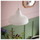 Lampa wisząca, kremowy/ceramika SKIVTOFS 205.967.06