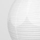 Lampa wisząca, w kształcie cebuli/biały RISBYN / HAVSDJUP 296.110.81
