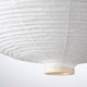 Lampa wisząca, w kształcie cebuli/biały RISBYN / HAVSDJUP 296.110.81