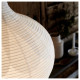 Lampa wisząca, w kształcie cebuli/biały RISBYN / HAVSDJUP 296.110.81