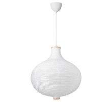 Lampa wisząca, w kształcie cebuli/biały RISBYN / HAVSDJUP 296.110.81