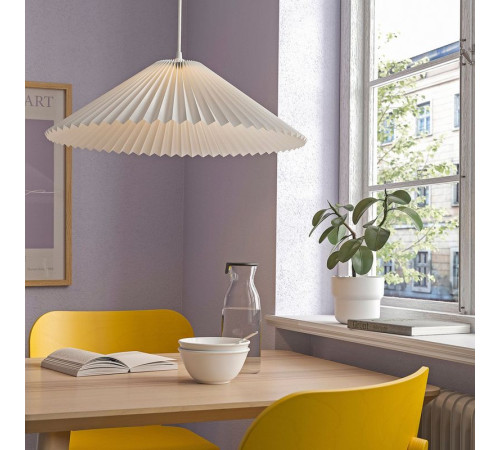 Lampa wisząca, plisowane biały KUDDLAVA / HAVSDJUP 296.123.92