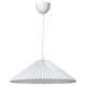 Lampa wisząca, plisowane biały KUDDLAVA / HAVSDJUP 296.123.92