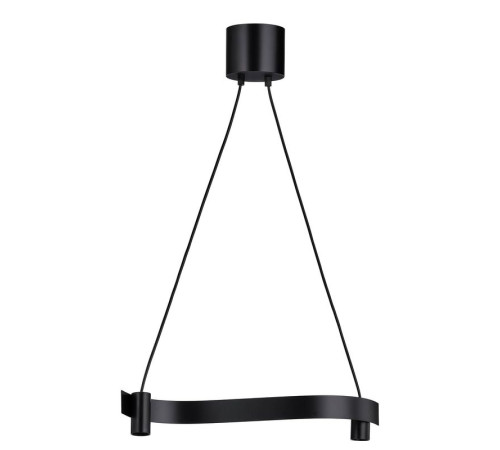 Lampa wisząca, fala/czarny ACKJA 305.589.16