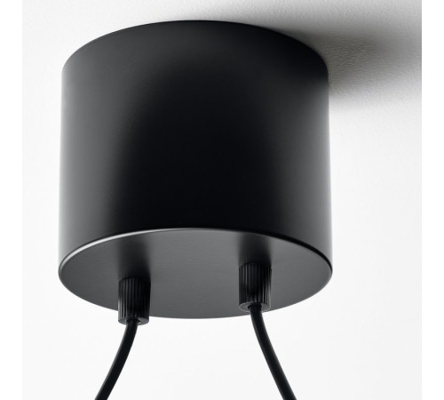 Lampa wisząca, fala/czarny ACKJA 305.589.16