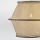 Lampa wisząca, biały tkanina/drewno BÄCKMÄRKE 305.994.03
