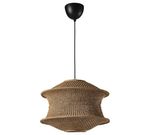 Lampa wisząca, beżowy/czarny BLÅSTÅNG / HAVSDJUP 496.203.34
