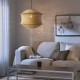 Lampa wisząca, beżowy/czarny BLÅSTÅNG / HAVSDJUP 496.203.34
