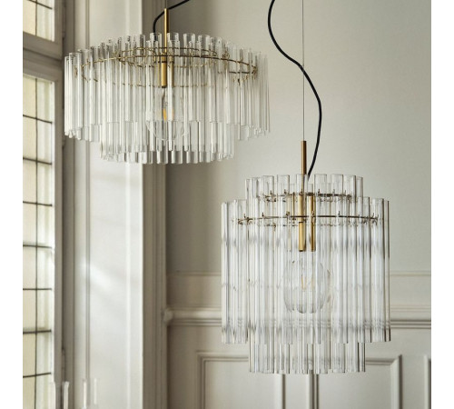 Lampa wisząca, szkło/mosiądzowane STOCKHOLM 2025 505.863.05