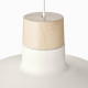 Lampa wisząca, biały/brzoza BUNKEFLO 604.883.90