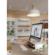 Lampa wisząca, biały/brzoza BUNKEFLO 604.883.90