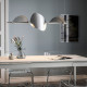 Lampa wisząca LED, można przyciemniać/Matowy aluminium BACKSTÖRN 605.778.76