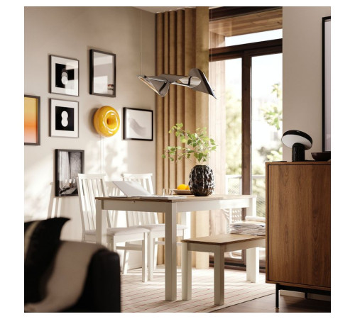 Lampa wisząca LED, można przyciemniać/Matowy aluminium BACKSTÖRN 605.778.76