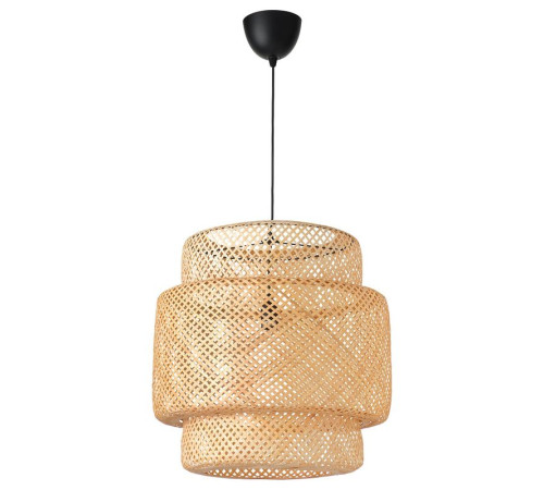 Lampa wisząca, bambus/wykonano ręcznie SINNERLIG 703.116.97