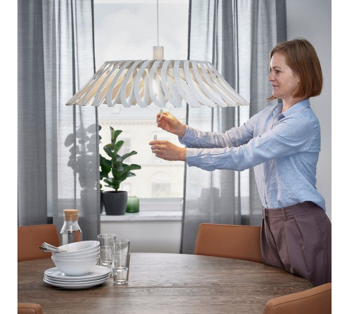 Lampa wisząca, biały YTLÄGE 705.400.19