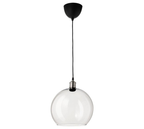 Lampa wisząca, szkło bezbarwne/niklowano JAKOBSBYN / JÄLLBY 793.880.60