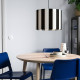 Lampa wisząca, czarny/biały RINGSTA / HAVSDJUP 796.101.21