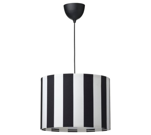 Lampa wisząca, czarny/biały RINGSTA / HAVSDJUP 796.101.21