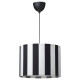 Lampa wisząca, czarny/biały RINGSTA / HAVSDJUP 796.101.21