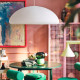 Lampa wisząca, wykonano ręcznie/biały IKEA PS 2026 / HAVSDJUP 796.193.34