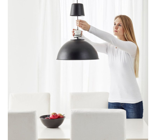 Lampa wisząca, czarny SKURUP 804.071.14