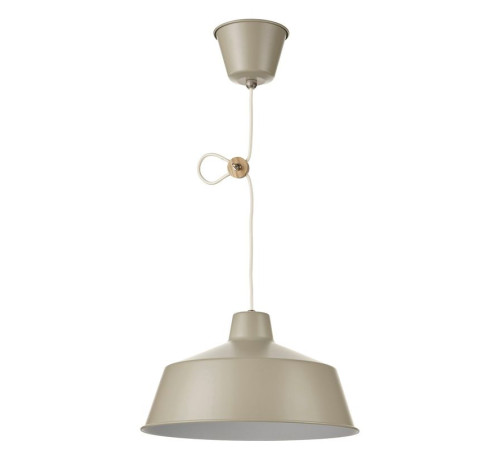 Lampa wisząca, beżowy/jesion SJÖMAKT 805.956.81
