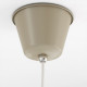 Lampa wisząca, beżowy/jesion SJÖMAKT 805.956.81